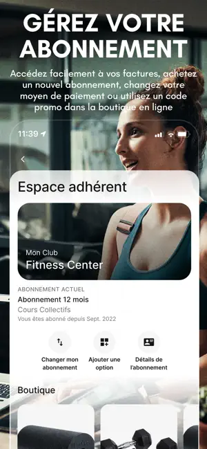 Appli : Gérez votre abonnement : factures, changement d'abonnement, options