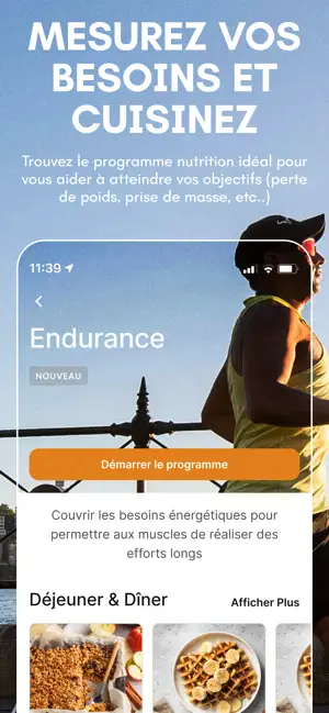 Appli : Mesurez vos besoins et cuisinez