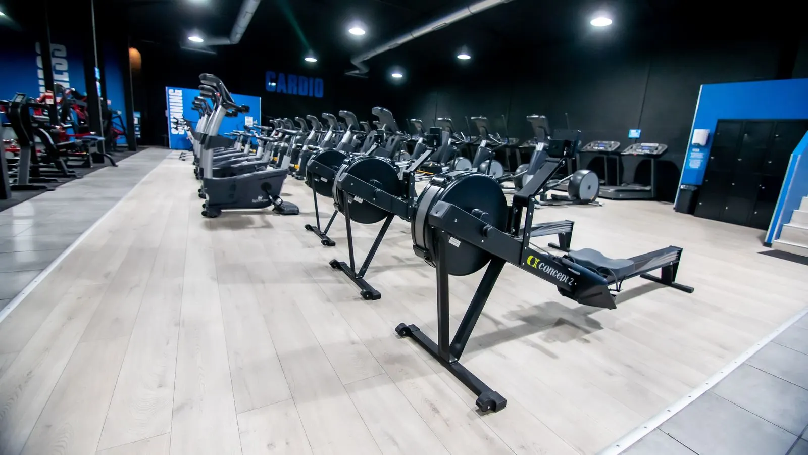 Vue large du plateau cardio Easy Fit