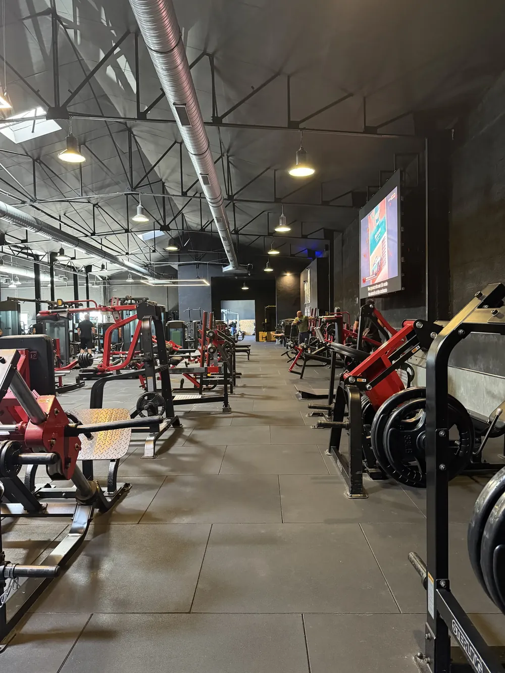 Machines rouges et noires de la Zone force